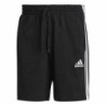 Men's Sports Shorts Adidas Essentials 3 Stripes Aeroready Black