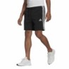 Men's Sports Shorts Adidas Essentials 3 Stripes Aeroready Black