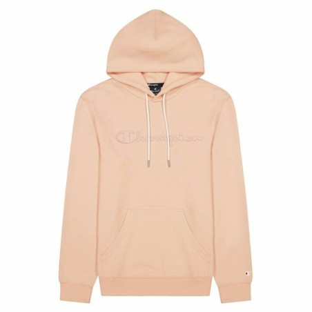 Men’s Hoodie Champion Script Logo Pink