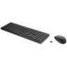 Keyboard and Mouse HP 1Y4D0AA ABE Black Spanish Qwerty