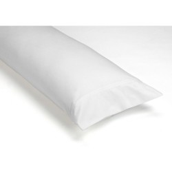 Pillowcase Alexandra House Living QUTUN White 45 x 155 cm