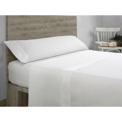 Pillowcase Alexandra House Living QUTUN White 45 x 155 cm