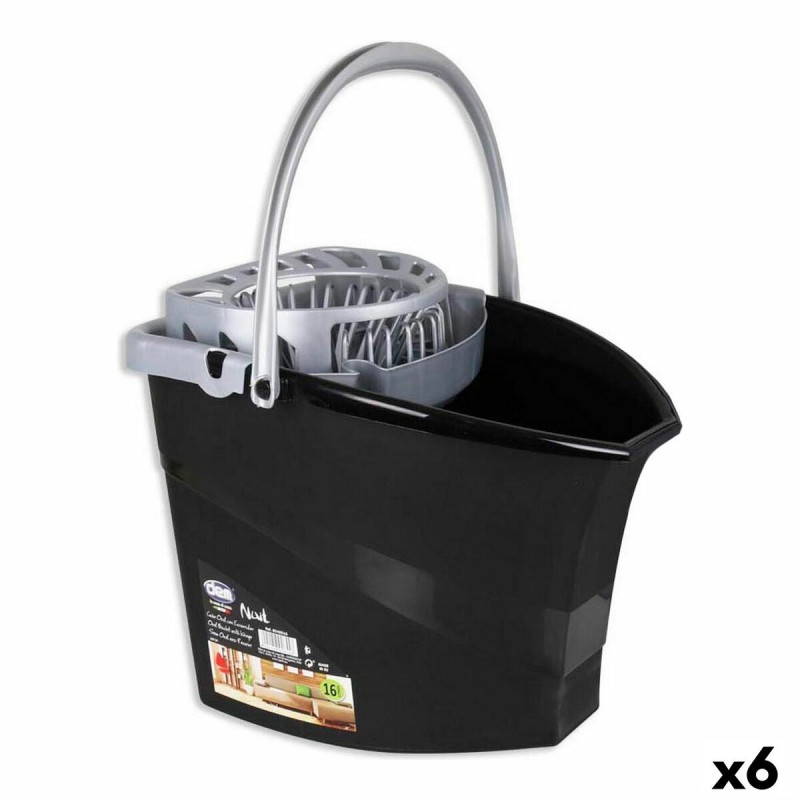 Cleaning bucket Dem Nuit 36,6 x 29 x 29,8 cm (6 Units)