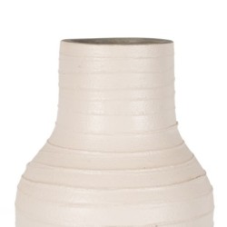 Vase White Ceramic 17 x 17 x 30 cm