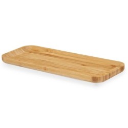 Snack tray Brown Bamboo 29,5 x 1,6 x 11,5 cm Aperitif (12 Units)