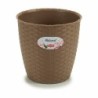 Planter Stefanplast Brown Plastic 19 x 17,5 x 19 cm (12 Units)