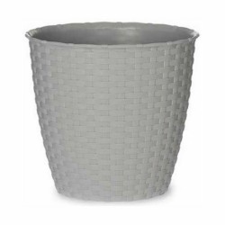 Planter Stefanplast Grey Plastic 19 x 17,5 x 19 cm (12 Units)