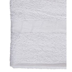 Bath towel 90 x 150 cm White (3 Units)