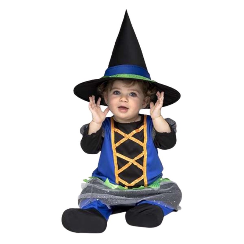 Costume for Children My Other Me Witch Purple 2 Pieces