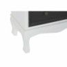 Sideboard DKD Home Decor 103 x 36 x 83 cm Crystal Black Wood White Yellow Sky blue