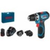 Drill drivers BOSCH Professional Flexiclic GSR 12V-15 12 V