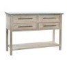 Occasional Furniture DKD Home Decor Natural Wood Aluminium 120,5 x 34,5 x 86 cm