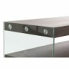 Console DKD Home Decor Crystal Brown Transparent MDF walnut Modern (160 x 45 x 80 cm)