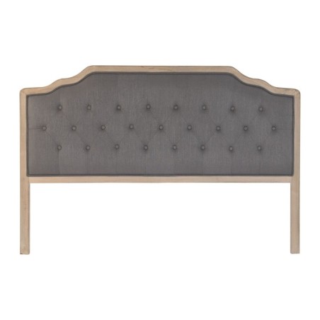 Headboard DKD Home Decor Dark grey Oak 180 x 10 x 120 cm