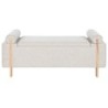 Bench Home ESPRIT Beige Golden Pinewood 120 x 45 x 50 cm