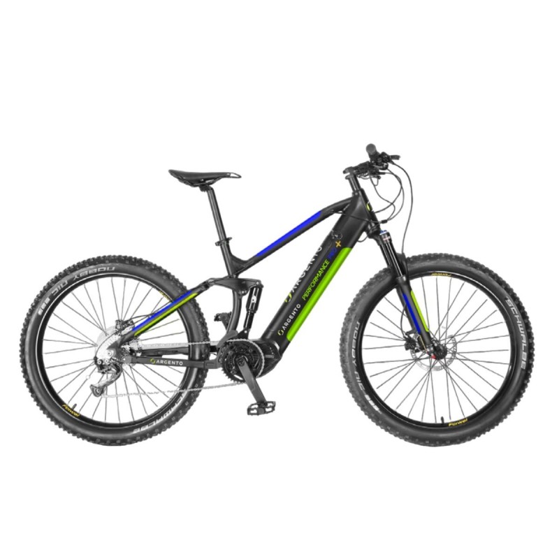 Electric Bike Argento Bike Perfomance Pro+ Black 250 W 25 km/h