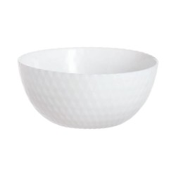 Bowl Luminarc Pampille Blanco White Glass 13 cm (24 Units)