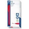 Set of Biros Staedtler Ball 4320 Red 1 mm (100 Units)