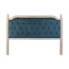 Headboard DKD Home Decor Turquoise Wood Rubber wood 160 x 6 x 120 cm