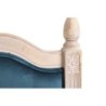 Headboard DKD Home Decor Turquoise Wood Rubber wood 160 x 6 x 120 cm