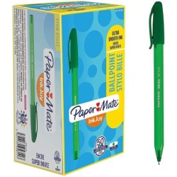 Pen Paper Mate Inkjoy 50 Pieces Green 1 mm (20 Units)