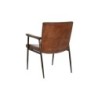 Armchair Home ESPRIT Brown Black Iron 60 x 67 x 83 cm