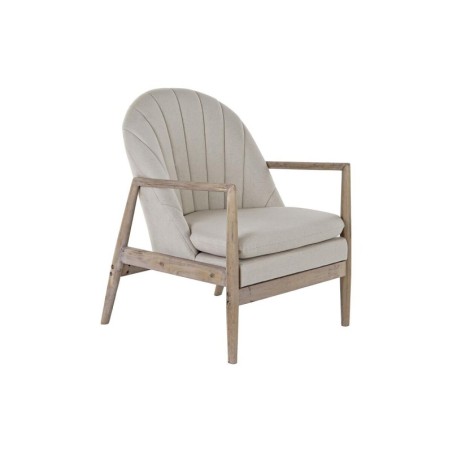 Armchair DKD Home Decor Beige Fir 69 x 68 x 89 cm