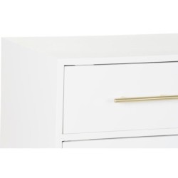 TV furniture DKD Home Decor White Metal MDF (140 x 52 x 40 cm)