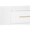 TV furniture DKD Home Decor White Metal MDF (140 x 52 x 40 cm)