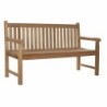 Bench DKD Home Decor 150 x 61 x 93 cm Natural Teak Brown