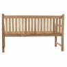 Bench DKD Home Decor 150 x 61 x 93 cm Natural Teak Brown