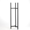 Flower Pot Stand Vinthera Moa Steel Black 24 x 80,5 cm