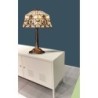 Desk lamp Viro Hexa Ivory Zinc 60 W 40 x 60 x 40 cm