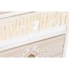 Chest of drawers DKD Home Decor Fir Natural Cotton White (48 x 35 x 89 cm)