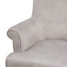 Armchair 77 x 64 x 88 cm Synthetic Fabric Beige Wood