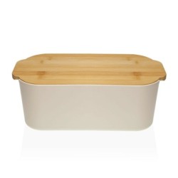 Breadbasket Versa White Bamboo polypropylene 18,5 x 12 x 33 cm