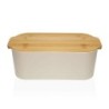 Breadbasket Versa White Bamboo polypropylene 18,5 x 12 x 33 cm