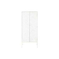 Cupboard DKD Home Decor   Fir MDF Wood White 60 x 34 x 138 cm