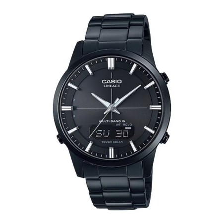 Men's Watch Casio LINEAGE Multiband 6 Tough Solar Black (Ø 40 mm)