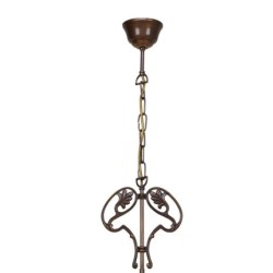 Ceiling Light Viro Brown Zinc 60 W 45 x 30 x 45 cm