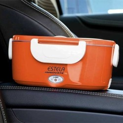 Electric Lunch Box Estela Innovate Orange 12 - 24 V