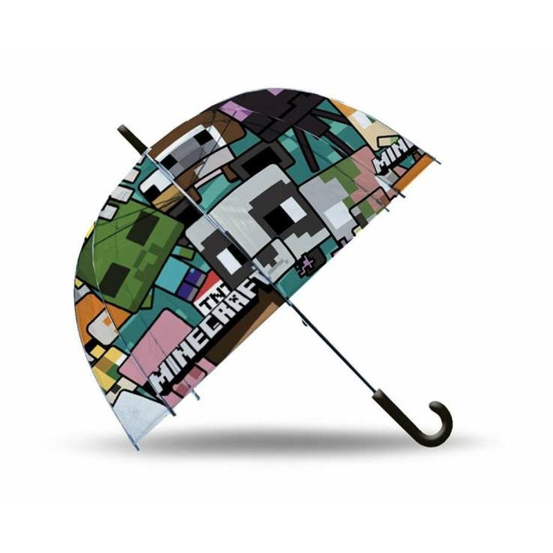 Umbrella Minecraft Plastic 46 cm Children's