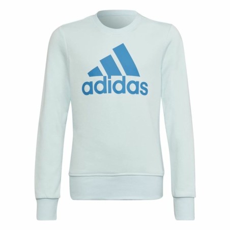 Hoodless Sweatshirt for Girls Adidas Essentials Light Blue