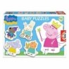 5-Puzzle Set Peppa Pig Educa Baby 15622 24 Pieces