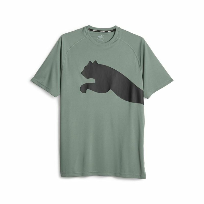 Men’s Short Sleeve T-Shirt Puma 523863 44 Green (M)