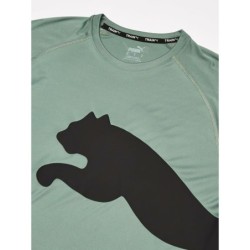 Men’s Short Sleeve T-Shirt Puma 523863 44 Green (M)