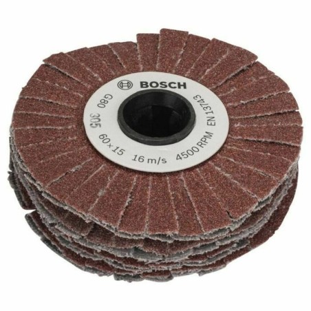 Abrasive Brush BOSCH SW 15 K80 Cylinder 15 mm 80 g