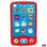 Toy telephone PlayGo Red 6,8 x 11,5 x 1,5 cm (6 Units)