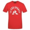 Men’s Short Sleeve T-Shirt Le coq sportif Bat Nº2 Red Men