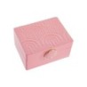 Jewelry box DKD Home Decor 23 x 17 x 10 cm Pink Polyurethane MDF Wood